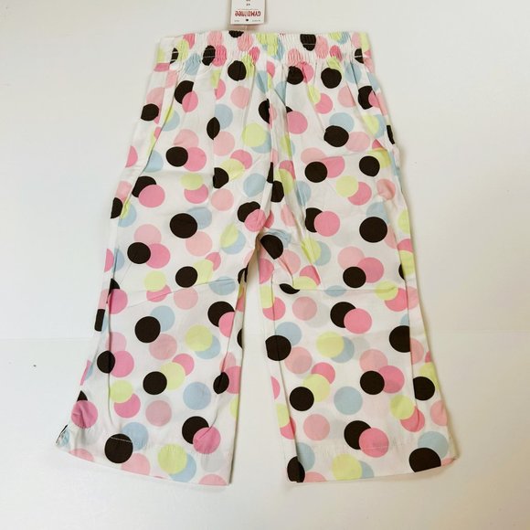 NWT Gymboree Girl Multi Dot Capri Pant & Ice Cream Cone Tee Size 4 - Picture 4 of 7